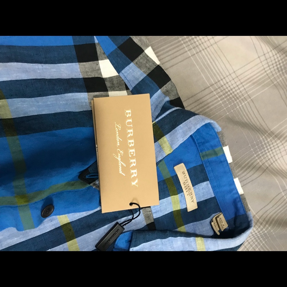 Youth’s Burberry Button up Shirt